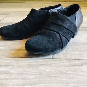 Black ankle boots